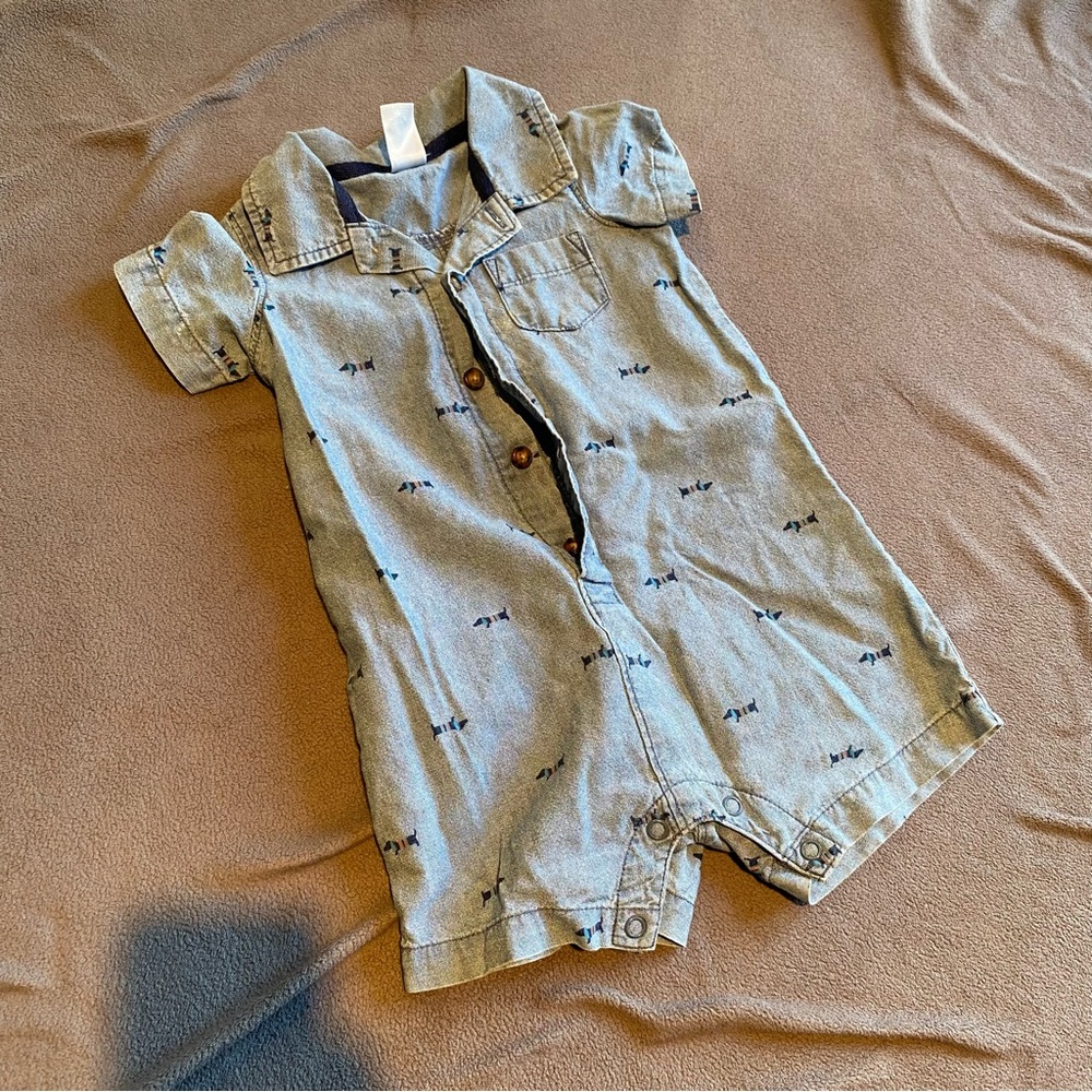 Carter’s Baby Denim Romper